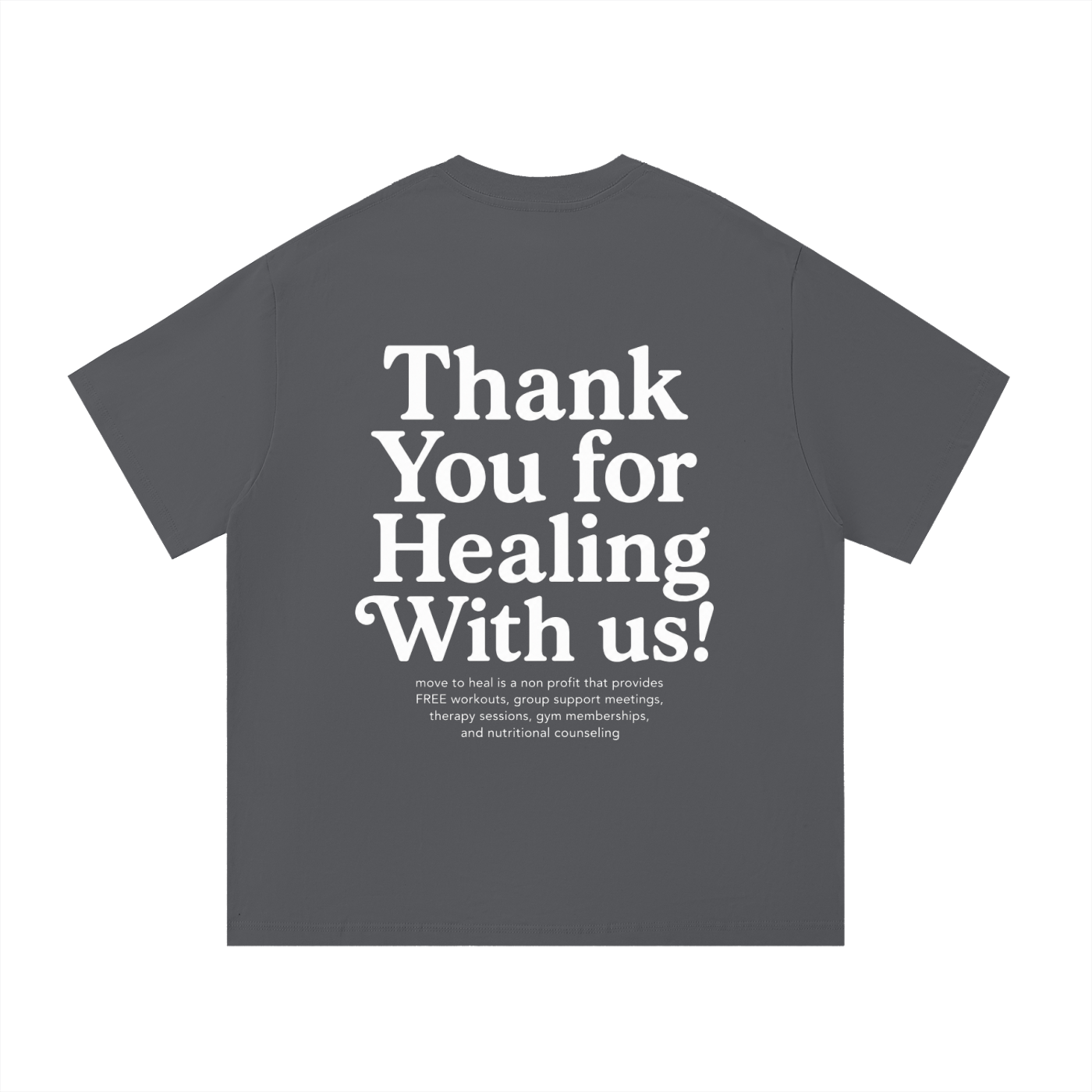 MTH Thank You For Healing With Us T-Shirt