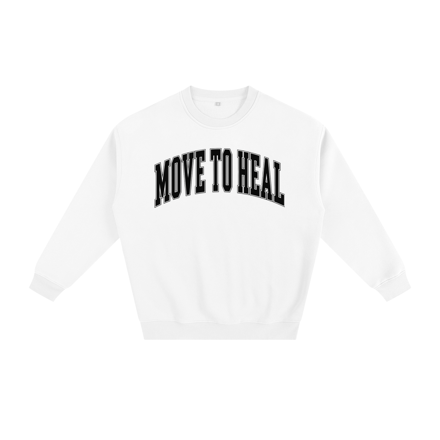 White MTH Crewneck