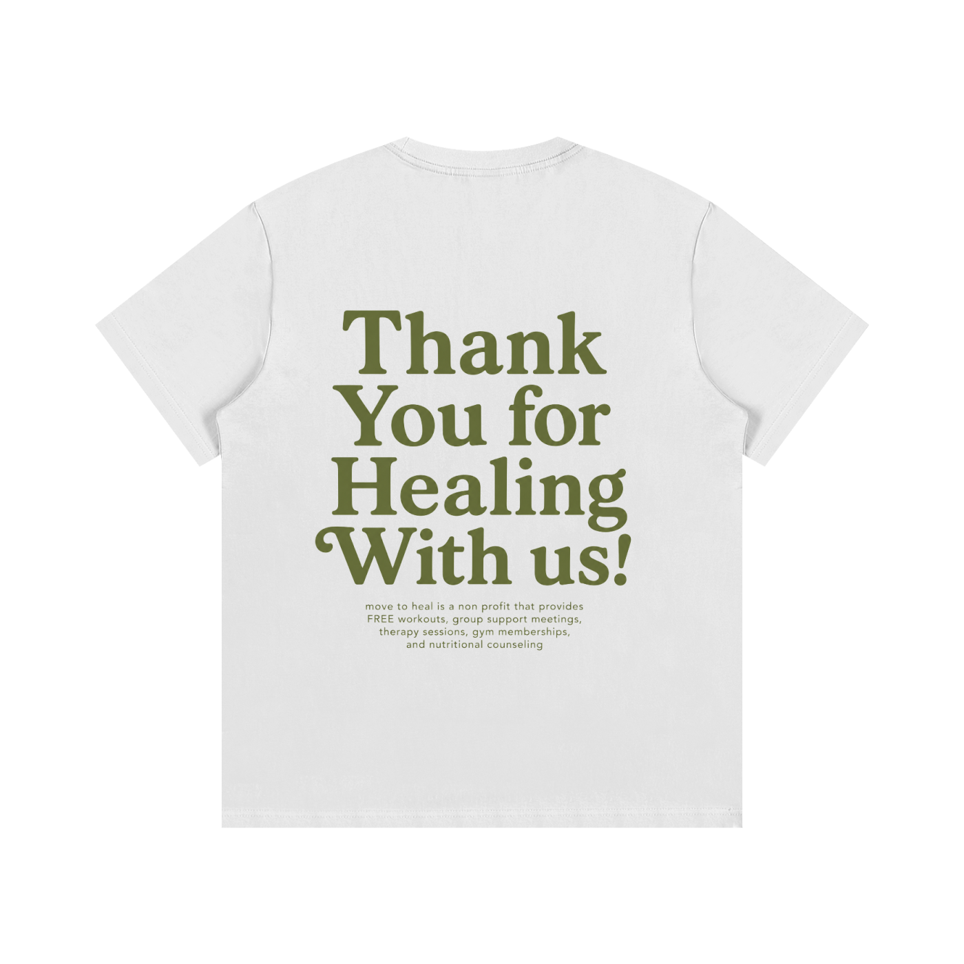 MTH Thank You For Healing With Us T-Shirt